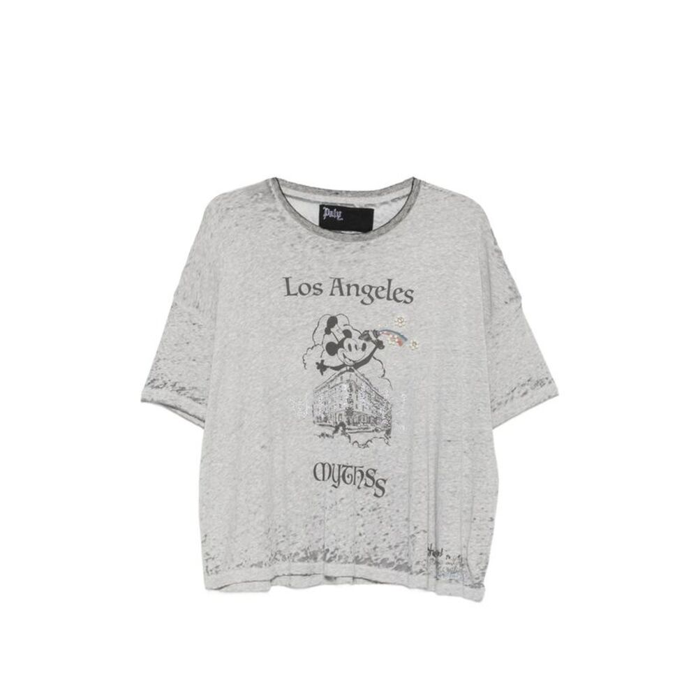 Paly Hollywood Grey T-Shirts & Vests - T-Shirts Men